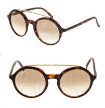GUCCI Round Dark Tortoise Brown Gradient Sunglasses 3602 GG3602 Unisex - £153.96 GBP