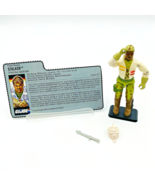 1989 GI Joe ARAH Stalker v2 3.75” Figure w/ File Card Mask &amp; Knife Tundr... - $458.09 MXN