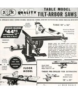 1948 American Machine &amp; Tool Arbor Saws Advertisement Woodworking Vintag... - $27.45 CAD