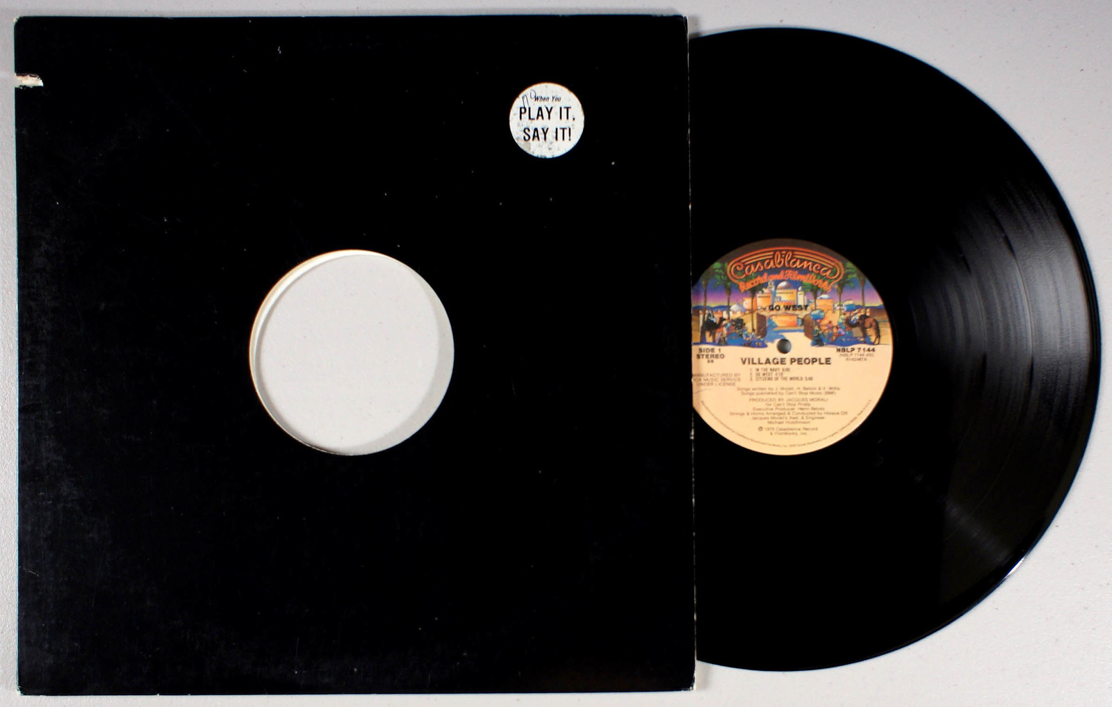 Village People - Go West (1979) Vinyl LP • In the Navy Item image 7