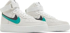 Nike Women Air Force 1 High SE Sneaker Summit White/Neptune/Black DO9460 100 - £80.47 GBP