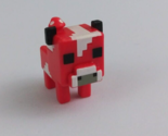 Minecraft Mystery Mini Netherrack Series 3 Mooshroom Red Cow Mini Figure - £6.08 GBP