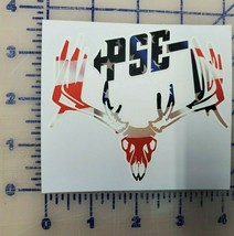 PSE Deer Hunting Archery American Flag Buck Bow hunting decal sticker ou... - $4.64