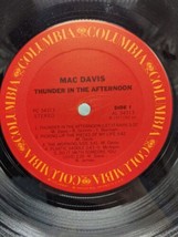 Mac Davis Thunder In The Afternoon Vinyl Record - £7.00 GBP