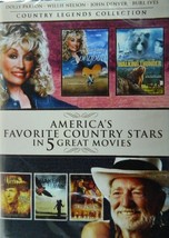 5Movie Dvd Hank Williams Burl Ives Dolly Parton Sneezy Waters John Denver - £15.44 GBP