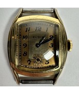 Elgin 1930&#39;s 10K RGP Case Art Deco Wristwatch Vtg As Is - $108.65 CAD