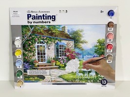 Paint By Number Kit 15.375&quot;X11.25&quot;-Spring Patio (BRAND NEW) - £5.89 GBP