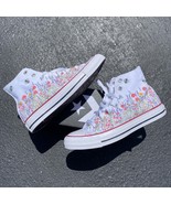 Flower Field Bee - Custom High Top Converse - Men&#39;s And Women&#39;s Shoes - $179.00
