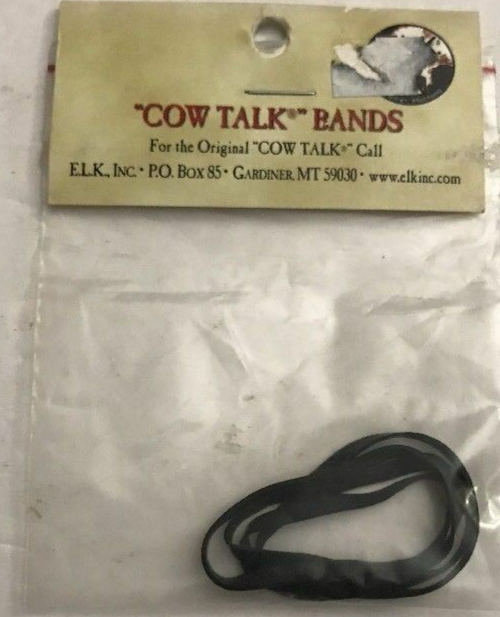 COW TALK ELK CALL BAND REPLACEMENT BANDS 1 pack 4 replacment bands Ships... - $29.58