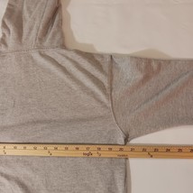 The Funky Llana Women's Gray Cotton Blend Pullover Hoodie Sweatshirt Size Large image 12