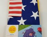 American Flag Grilling Apron Fourth 4th of July Father&#39;s Gift Kitchen - $13.30