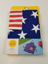 American Flag Grilling Apron Fourth 4th of July Father&#39;s Gift Kitchen - £10.50 GBP