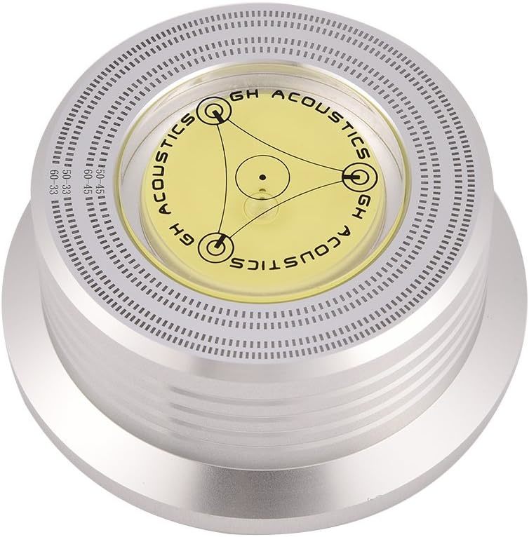 Record Stabilizer Turntable, 50/ 60Hz Bubble Speed Detection Turntable, ... - $39.92