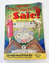 1929 Montgomery Wards Sale Catalogue 152 pages Some Color Has Wear - £23.06 GBP