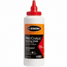 Pro Permanent Marking Chalk Plus Waterproof Red 8Oz - $20.89
