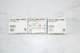 Lot of 3 New OEM Ricoh MP 2352SP,MP 2852,MP 3352 Refill Staples Type T / 415010 - $88.11