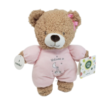 Little Me 2019 Welcome To The World Teddy Bear Stuffed Animal Plush Rattle New - £29.61 GBP