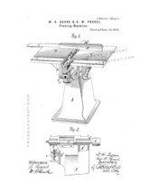 Planer Patent Print - White - £6.25 GBP+