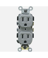 Leviton Isolated Ground Duplex Receptacle 5262-IGG-283 15A-125V Gray 10-... - $79.48