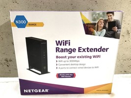 Netgear WN2000RPT N300 Universal Wi-Fi Range Extender 4-port Ethernet Sw... - £15.37 GBP