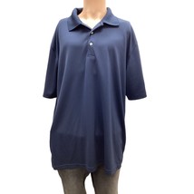 PGA Tour Airflux Men’s Navy Blue Golf Shirt Size XXL SKU 666 - $21.10