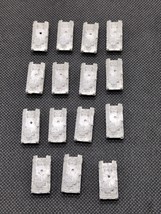 (15) WWII Micro Armour Tank Bases Metal Miniature Bits 1/285 Scale - $19.79