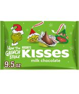  HERSHEY&#39;S KISSES How the Grinch Stole Milk Chocolate Christmas Candy Ba... - $147.93 MXN