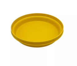 Tupperware Seal-N-Serve Yellow Bowl Only No. 1336-18 No Lid USA Vintage GUC - £5.35 GBP