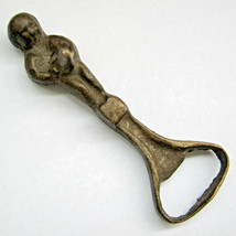 Boy Figurine - Vintage Corkscrew - Tirebouchon - Beer Bottle Opener - Cast Brass - £26.04 GBP