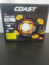 Rechargable Work Light Coast WLR1-Y 1150 Lumen  Dual Power Twist Focus L... - £25.24 GBP