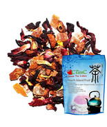Peach Fruit Tea, Decaffeinated, Delicious to Enjoy Hot and Iced, Loose L... - £7.84 GBP+