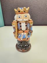 Yankee Candle Christmas Nutcracker Tealight Holder Lantern Ceramic - £29.89 GBP