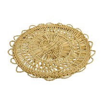 Set of  Handmade Woven Placemats Coasters Traditional Dining Table Place Mats - £8.89 GBP+