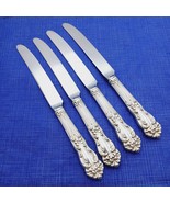Reed Barton TIGER LILY Dinner Knive 1945 Art Nouveau Silverplate 4 Pcs S... - €25,68 EUR