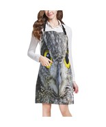 Owl Night Bird Full Print Apron - $29.95 CAD