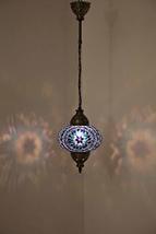 Pendant Chandelier LAMP Turkish Moroccan Mosaic Hanging Ceiling Lamp Night Art H - £31.64 GBP