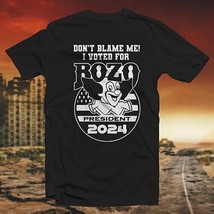 Don&#39;t Blame Me I Voted for BOZO for President 2024 COTTON T-SHIRT parody... - $23.73+