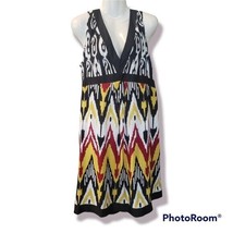 M By Shakara Vneck Aztec Print Dress sz 20 - £28.48 GBP