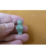 Y-VEN-506) 1&quot; Green aventurine little Venus Woman goddess GEMSTONE figur... - £6.75 GBP