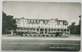Mount Pocono PA Pocono Haven Beautiful Hotel Postcard S3 - £4.68 GBP