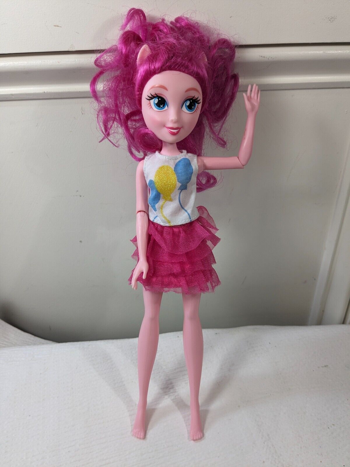 Hasbro My Little Pony Equestria Girls Pinkie Pie Doll 11” pink balloons ... - $8.00