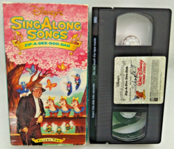 VHS Disneys Sing Along Songs - Song of the South: Zip-A-Dee-Doo-Dah (VHS, 1986) - £8.83 GBP