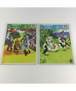 Puzzle 2 Pack Ugly Duckling Wizard Of Oz Toddler 12 Piece Vintage 2003 C... - $25.48 CAD