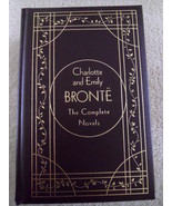 CHARLOTTE AND EMILY BRONTE: THE COMPLETE NOVELS (FULL LEATHER, HARD COVER) - $49.99