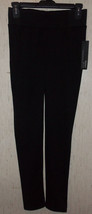 Nwt Womens Apt. 9 Black Knit Mid Rise Skinny Pant Size Xs (0-2) - £19.73 GBP