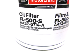 FORD /MOTORCRAFT ENGINE OIL FILTER image 3