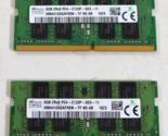 SK Hynix 16GB (2x8GB) 2RX8 PC4-2133P-SE0-11-HMA41GS6AFR8N-TF-N0-AB Lapto... - $20.53