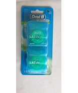 Oral-B Complete SatinFloss Comfort Grip Mint Flavor Pack of 2 (50m Each) - €8,10 EUR