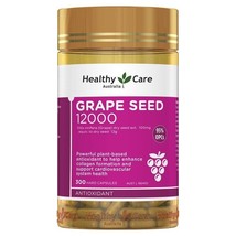 Healthy Care Grape Seed Extract 12000 300 Capsules - £25.40 GBP