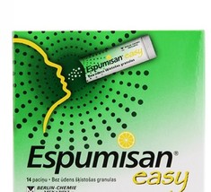 ESPUMISAN Simple 125mg Granules Packaged 14 Piece Stomach Pain Bloating - $15.99